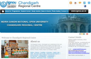 ignou chandigarh regional center