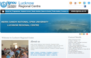 ignou lucknow regional center