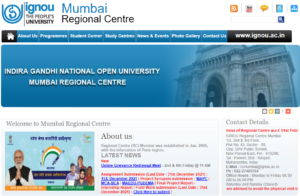 ignou mumbai regional center