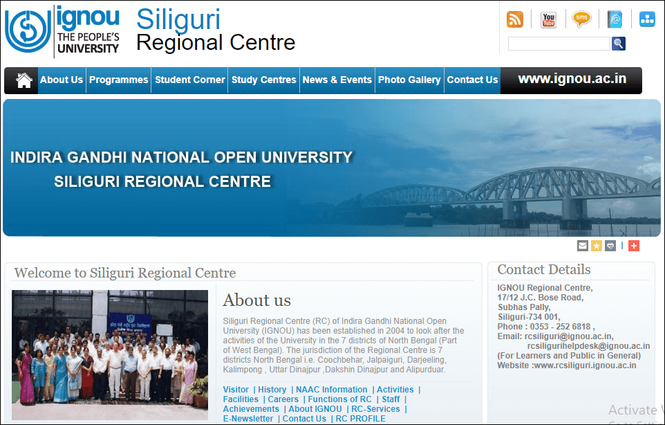 Ignou Siliguri Regional Centre