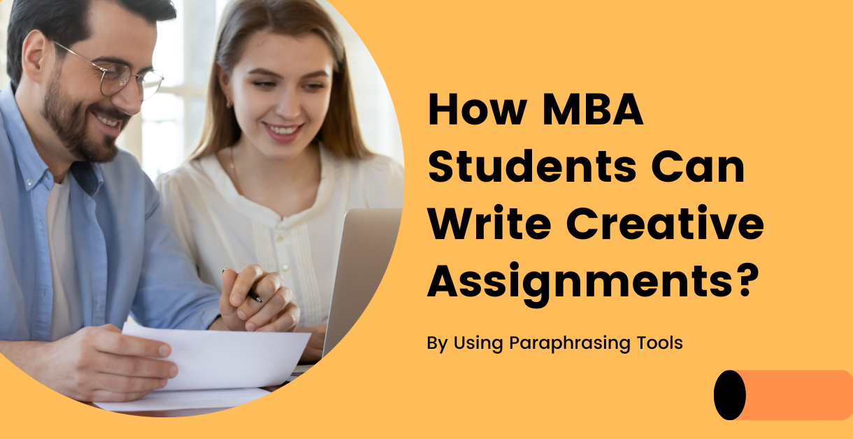 MBA Student Can Write Assignments