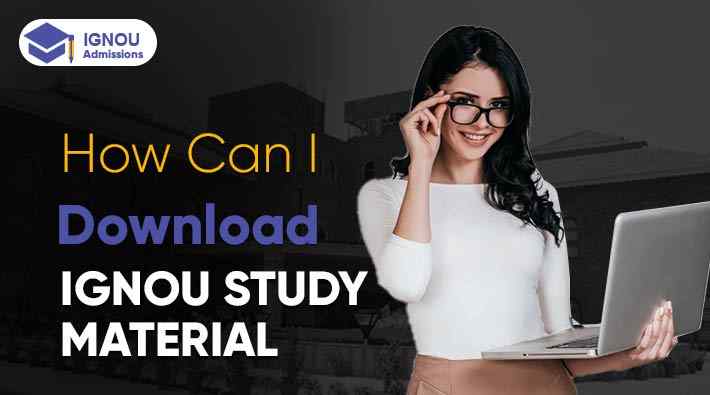 How can i Download IGNOU Study Material