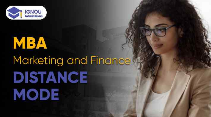 IGNOU Distance MBA In Marketing and Finance