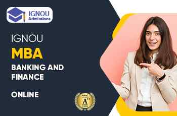 IGNOU Online MBA Banking & Finance Management