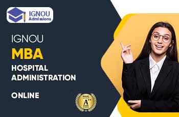 IGNOU Online MBA Hospital Administration Management