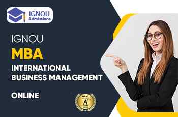 IGNOU Online MBA International Business Management