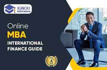 IGNOU MBA in International Finance