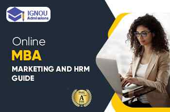 IGNOU MBA in Marketing And Human Resources Management