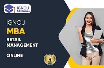 IGNOU Online MBA Retail Management