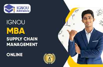 IGNOU Online MBA Supply Chain Management