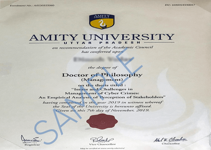 amity-university-sample-certificate