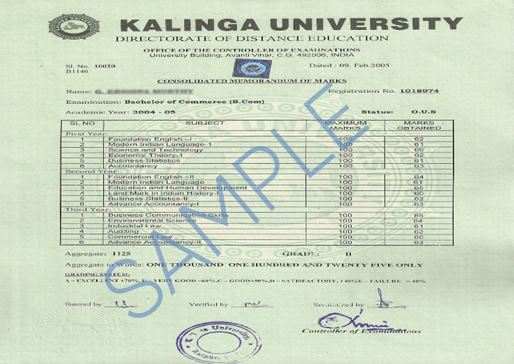 kalinga-university-sample-certificate