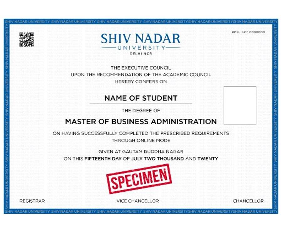 shiv-nadar-sample-certificate