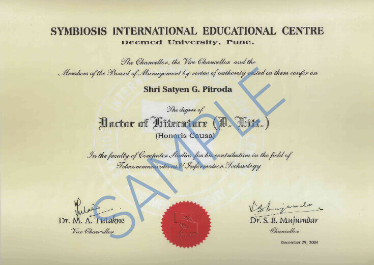 Symbiosis-sample-certificate