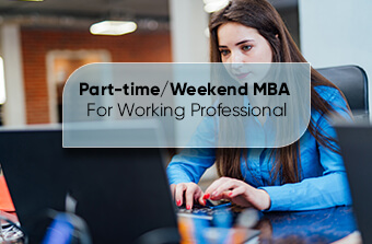 Part-Time/Weekend MBA For Working Professional
