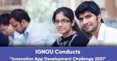 IGNOU Conducts “Innovation App Development Challenge 2021”