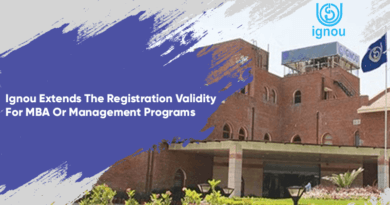 IGNOU Extends Registration Validity For MBA Or Management Programs