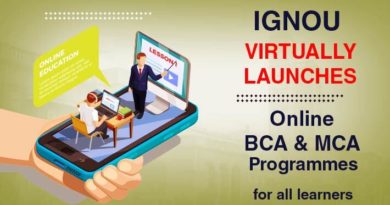 IGNOU virtually launches online BCA & MCA Programmes for all learners