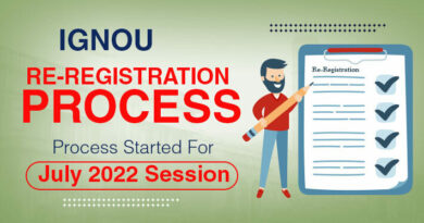 IGNOU Registration Process