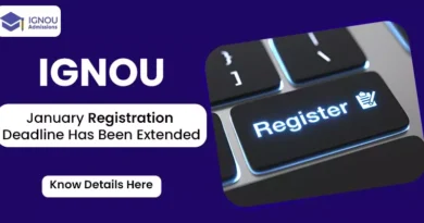 Ignou Registration Deadline