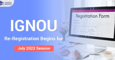 Ignou Re - Registration Deadline